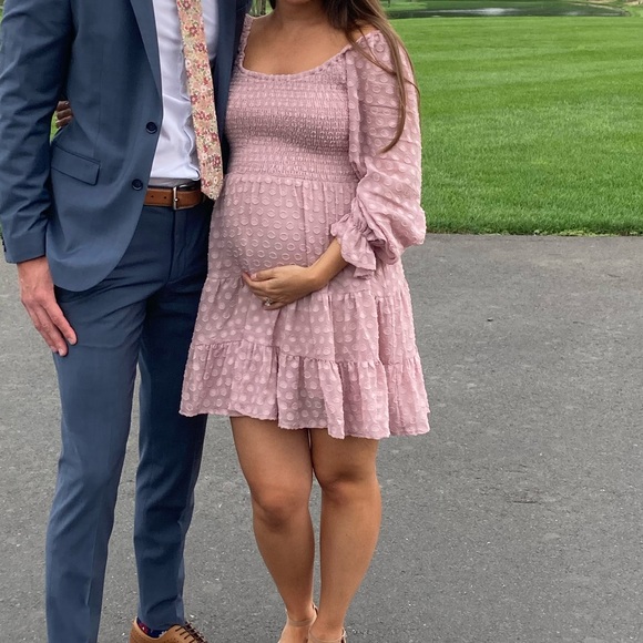 Pink Polka Dot Dress - Picture 3 of 3